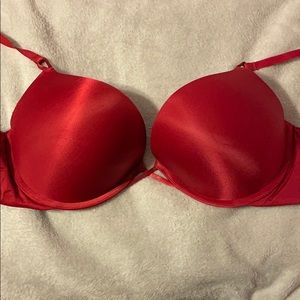 Victoria’s Secret  Red/Burgundy Bombshell Bra 38C
